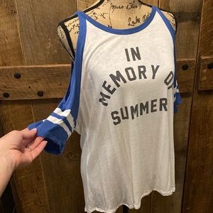 Excellent condition! Cold shoulder tee
